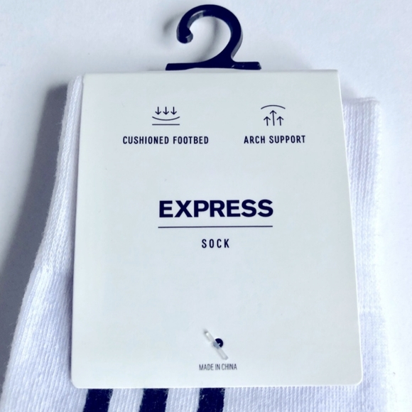 NEW EXPRESS MENS RACING STRIPE SOCKS - Picture 2 of 7